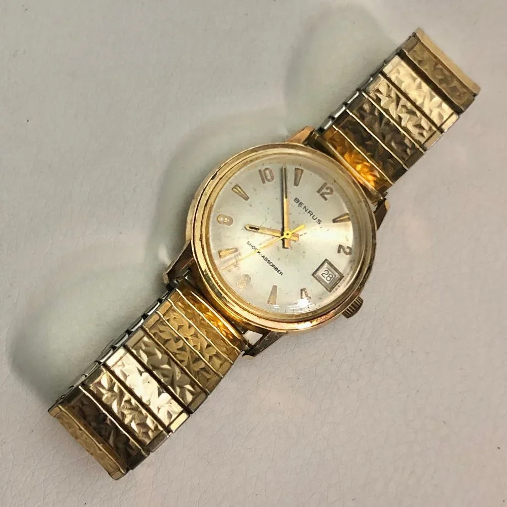 Benrus Vintage Men's Date Watch